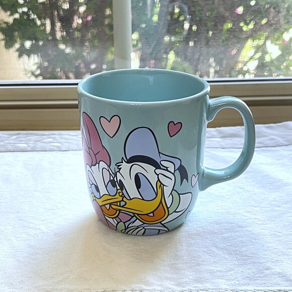 Disney Other - New Daisy Donald Duck Disney Mug Cup Hearts Love Coffee Ceramic
